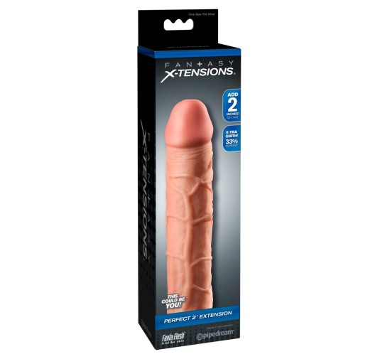 Fantasy X-Tensions - Nakładka Na Penisa 33% Większy Penis +5.1cm Cielisty